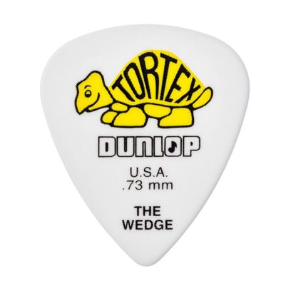 Dunlop 424P.73 Tortex Wedge - Медиатор, 0,73мм